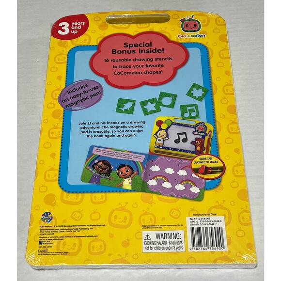 Cocomelon Learning Series Activity Story Board Book Learning Writing 3 Up New - Picture 2 of 7